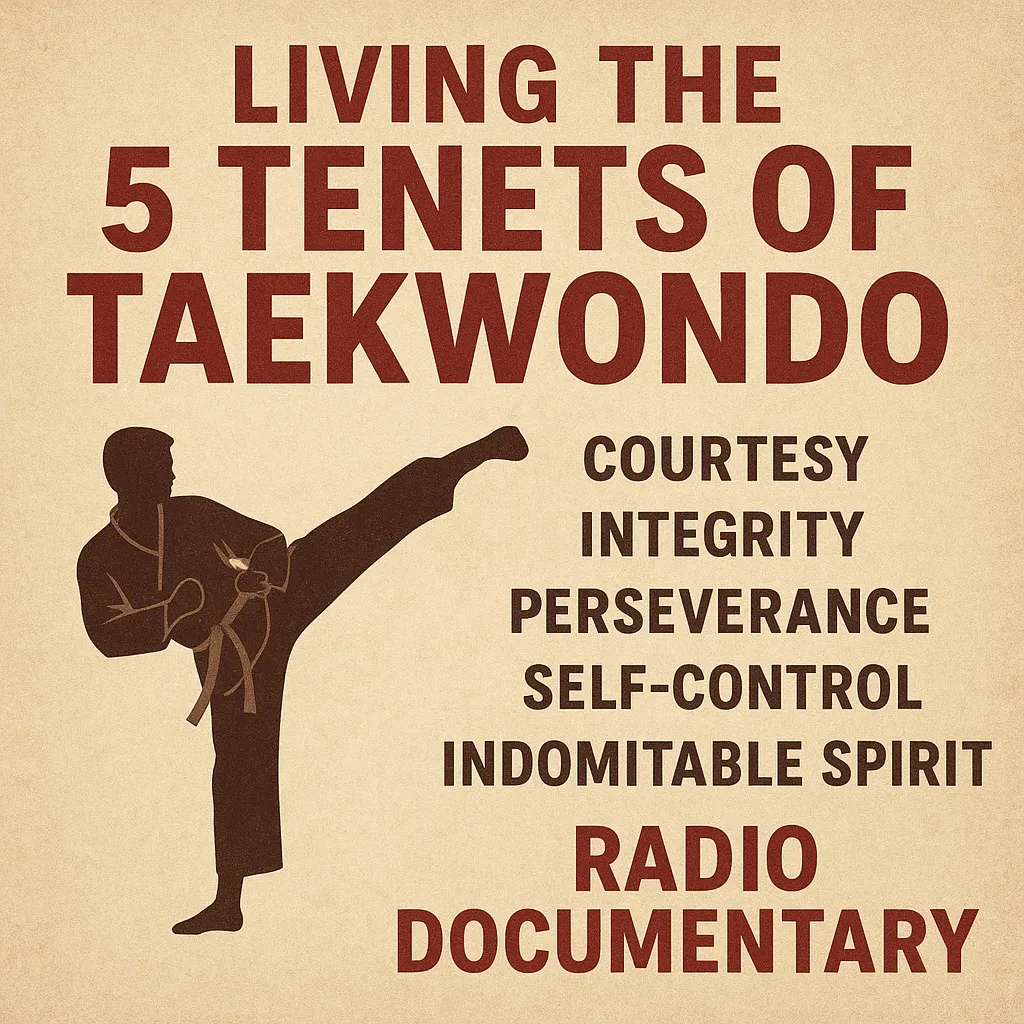 Living the 5 Tenets of Taekwondo poster